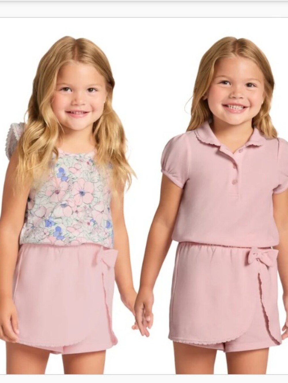 Jaine And Jack Kids 3-Piece Skort Set